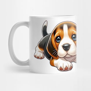 Relaxing Beagle Pup Mug